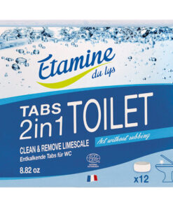 Οικολογικά Δισκία για καθαρισμό λεκάνης τουαλέτας 2 σε 1