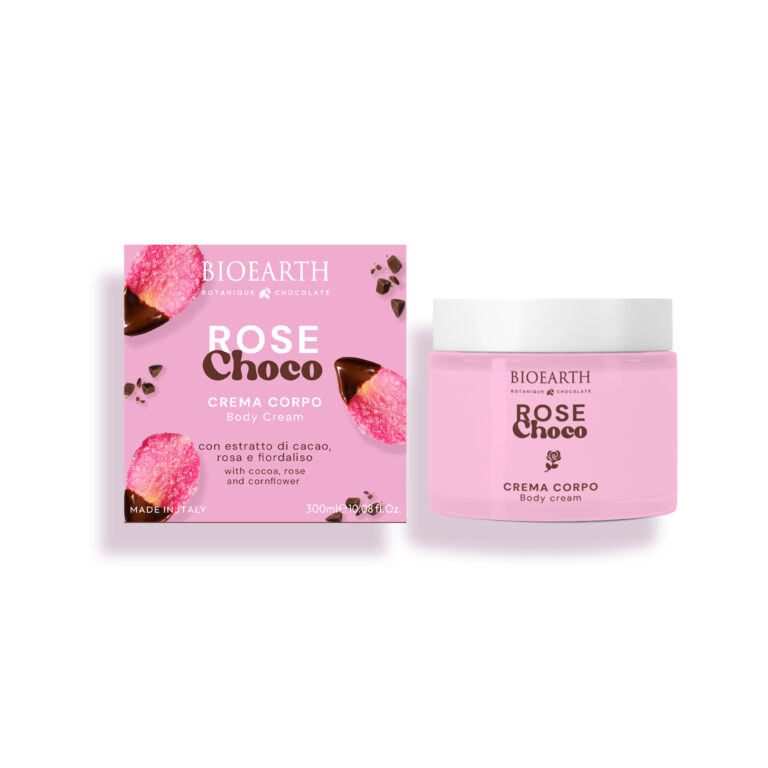 BioEarth Choco Κρέμα Σώματος Τριαντάφυλλο – Σοκολάτα
